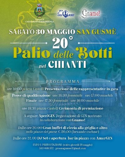XX Palio delle Botti nel Chianti e I Gustapassi