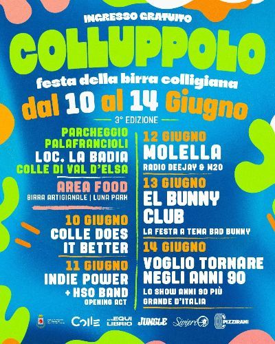 Colluppolo, Festa della Birra Colligiana & Colle Fish Festival