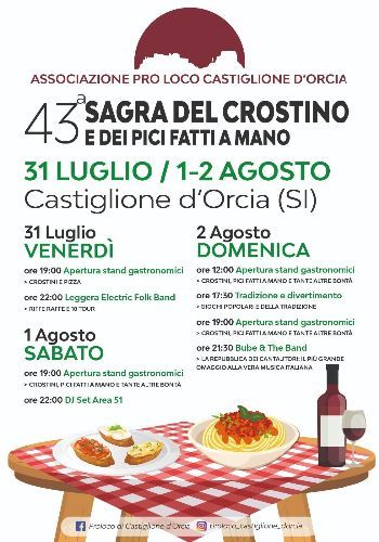 43° Sagra del Crostino e dei pici fatti a mano 