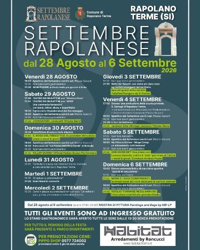 61ª Edizione del Settembre Rapolanese