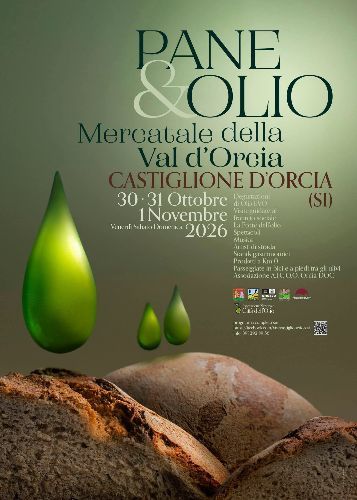 Pane & Olio – Mercatale della Val d'Orcia: Castiglione d'Orcia celebra l'olio nuovo